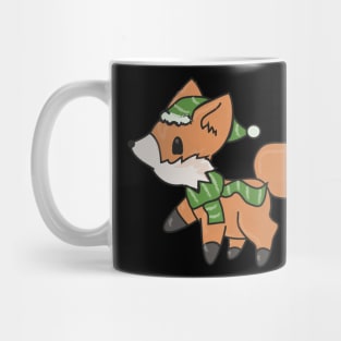 Cute Christmas Winter Fox/Wolf/Fuchs Animal Mug